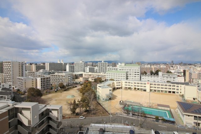 ウィズパークス大阪ガーデンコートの展望|上層階につき見晴らし良好です♪