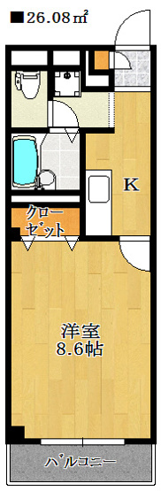 【間取り】 | アンプルール　フェール　コート | 間取り
