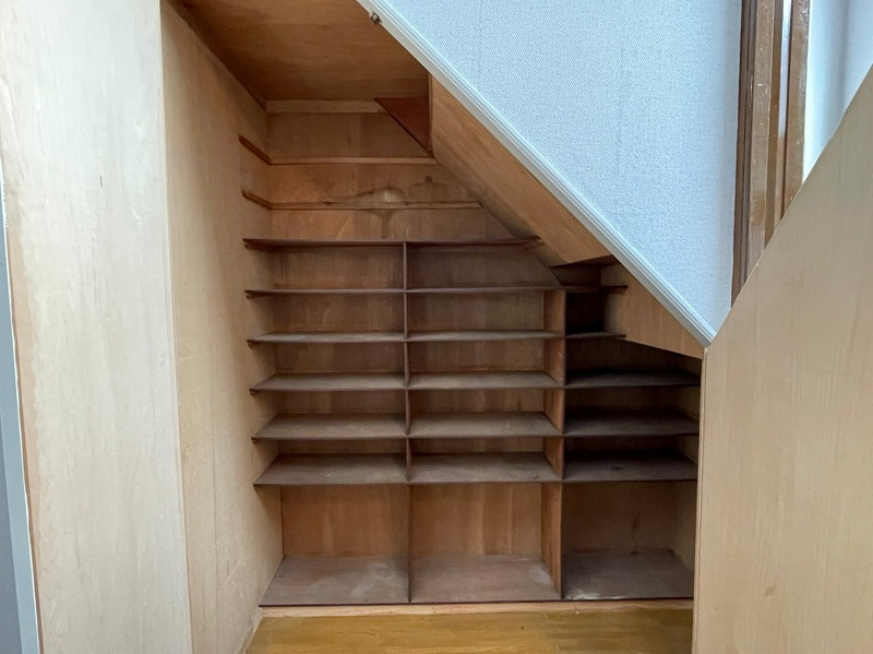 中隈山貸家の収納