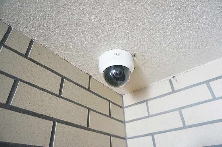 ロジュマン幕張のその他共用部分|防犯カメラ