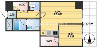 【間取り】 | 船場ミッドキューブ