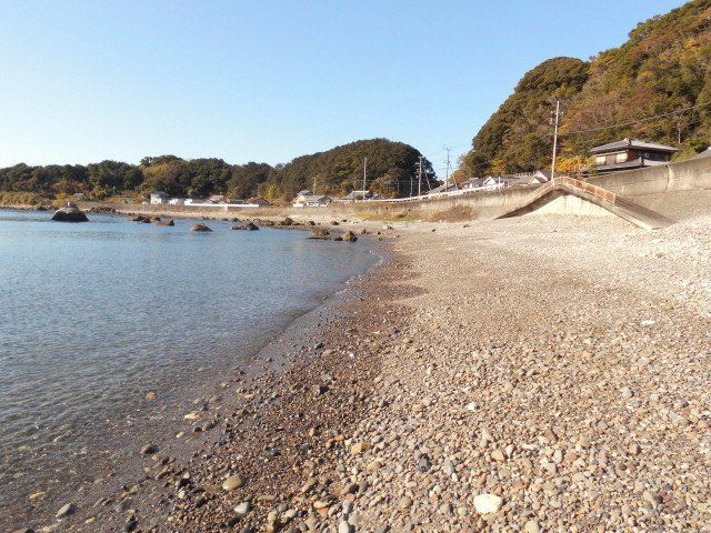 串本町田並店舗用地のその他|道路向かいの海岸です