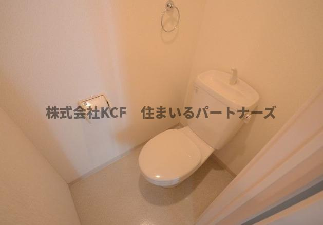 クレフラスト津福東のトイレ|ゆったりとした空間のトイレです
