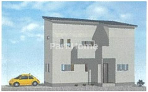 高知市神田　土地の外観パース|外観パースです