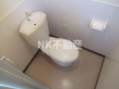 【トイレ】 | 高井田青山ビル（布施賃貸） | シンプルで使いやすいトイレです