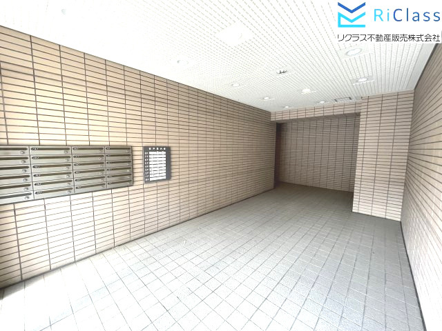 エクセルコート神戸のエントランス|ゆとりのあるエントランスです