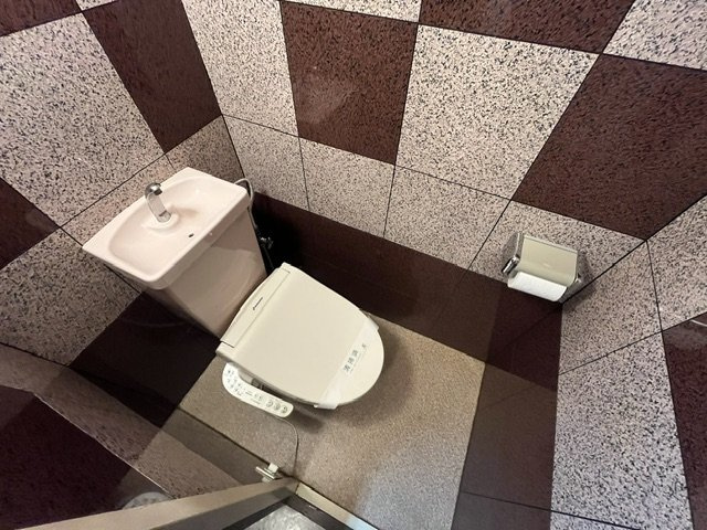 泉ヶ丘コーポラスＢ棟のトイレ