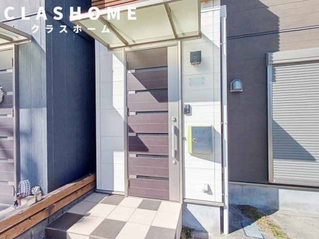 泉田町戸建住宅TYPEⅠのエントランス