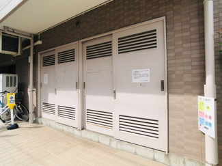 【その他共用部分】 | カテリーナ市ヶ谷 | 敷地内ゴミ置場
