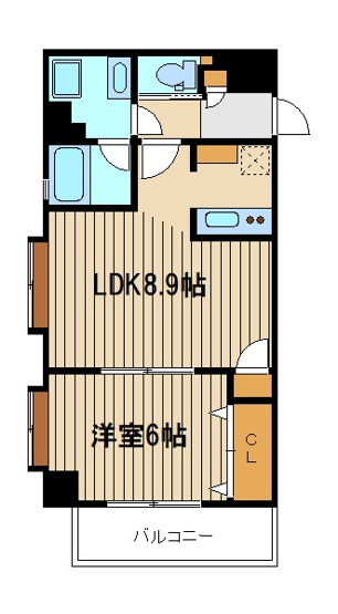 【間取り】 | リビナ奥村ドゥー