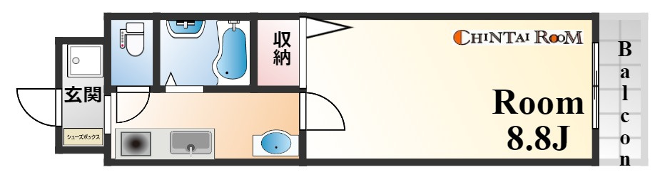 パレ・ドール六甲の間取り