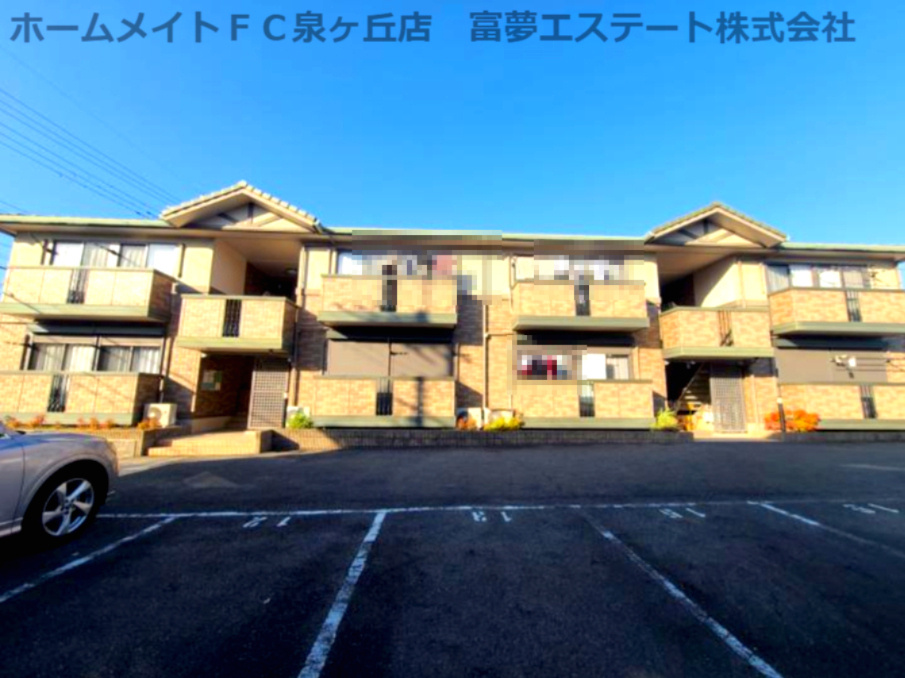 ガーデンハウス明正 B棟の外観