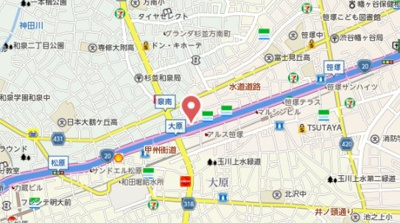 【地図】 | ジェノヴィア渋谷笹塚スカイガーデン
