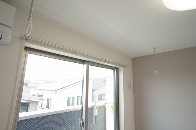 船橋市前原西２丁目のアパートの設備|室内干しができます。