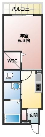 船橋市前原西２丁目のアパートの間取り