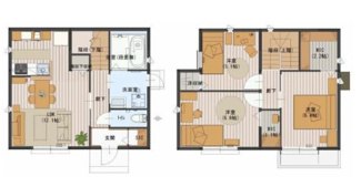 【間取り】 | コンフォート日輪寺