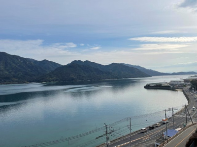 【展望】 | ほうらいの里宮島 | お部屋からの眺望　オーシャンビューで解放感があります