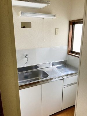 【キッチン】 | 東田荘A棟 | IHコンロ設置可能