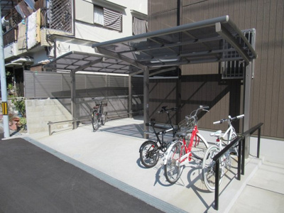 【その他共用部分】 | ブラウンシュガーレジデンス（弥刀賃貸） | 駐輪場です