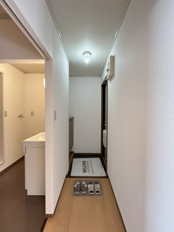 セジュールサバス　C棟の玄関