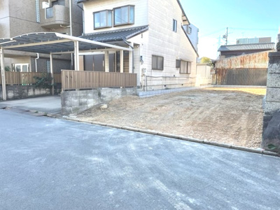 【前面道路含む現地写真】 | 南区鶴里町三丁目　売土地