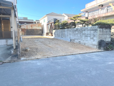 【前面道路含む現地写真】 | 南区鶴里町三丁目　売土地