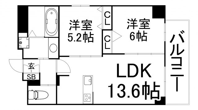 【間取り】 | ナチュール天王寺