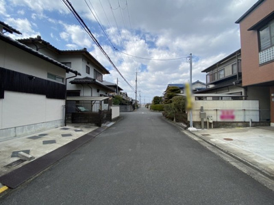 【前面道路含む現地写真】 | 宇治市伊勢田町蔭田　中古戸建