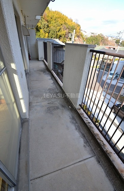 グリーンビルのバルコニー