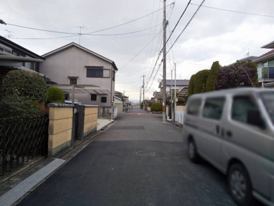 【前面道路含む現地写真】 | 宇治市大久保町南ノ口　新築戸建