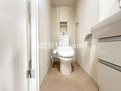 【トイレ】 | Ｆｕｊｉｍａｎ北山町 | 清潔感のあるトイレです