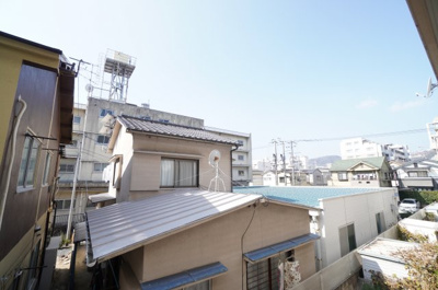 【展望】 | エメラルドマンション庚午北（リノベーション済） | 【南西側ワイドバルコニーからの眺望】
R4年4月リノベーション完了予定！
工事中も内見できます！是非、色々とご相談下さい！