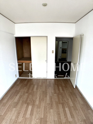 【寝室】 | トウカイハイツ | 落ち着いた色調の寝室です