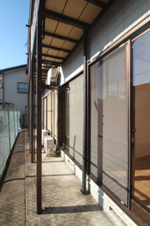 【バルコニー】 | 幸コーポ | 南面⇔日当たり良好