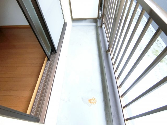 狭山桜台マンションのバルコニー