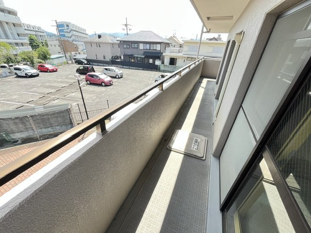 ライオンズマンション千代田柳風台のバルコニー