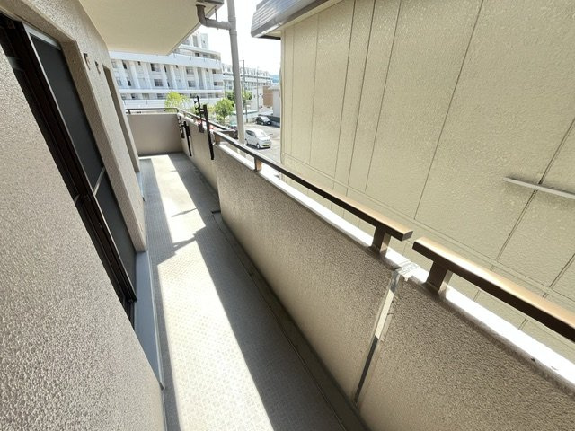 ライオンズマンション千代田柳風台のバルコニー