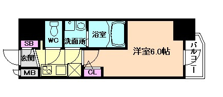 【間取り】 | エスリードレジデンス梅田フロント