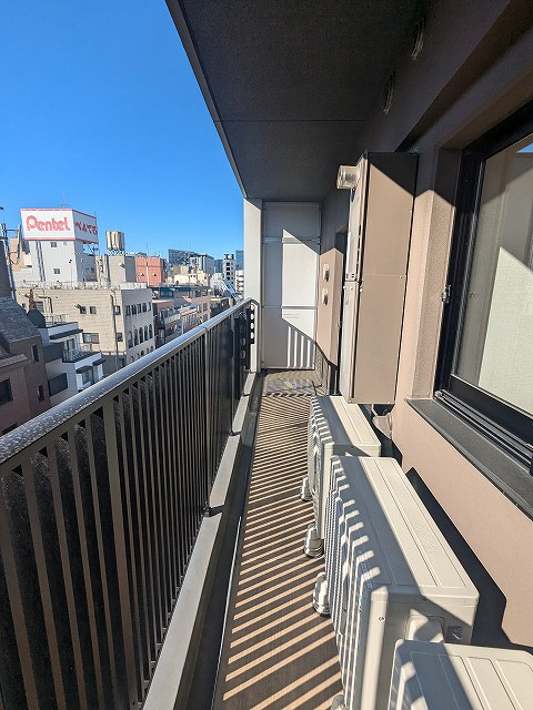ONE ROOF RESIDENCE ASAKUSABASHIのバルコニー|9F