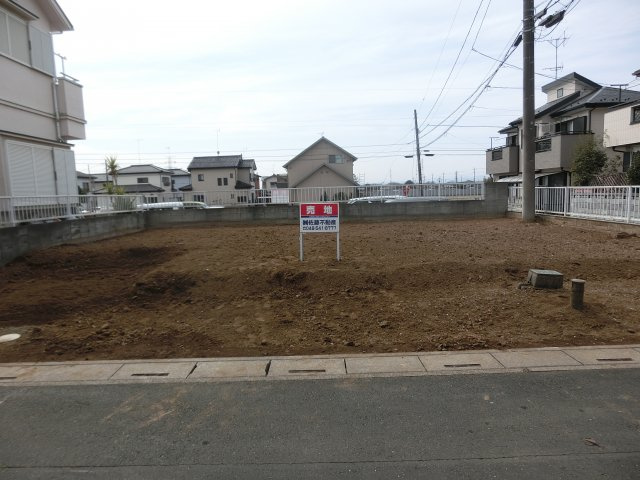 鴻巣市宮前の売地の外観