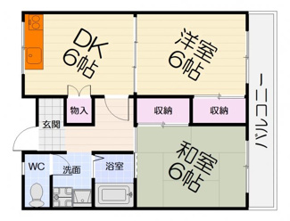 【間取り】 | ガーデンハイツ鳳