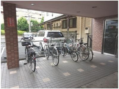 【その他共用部分】 | シェルビュー | 自転車置き場です。