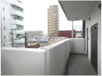 【その他共用部分】 | ライブガーデン江坂 | 玄関前側の景色です。