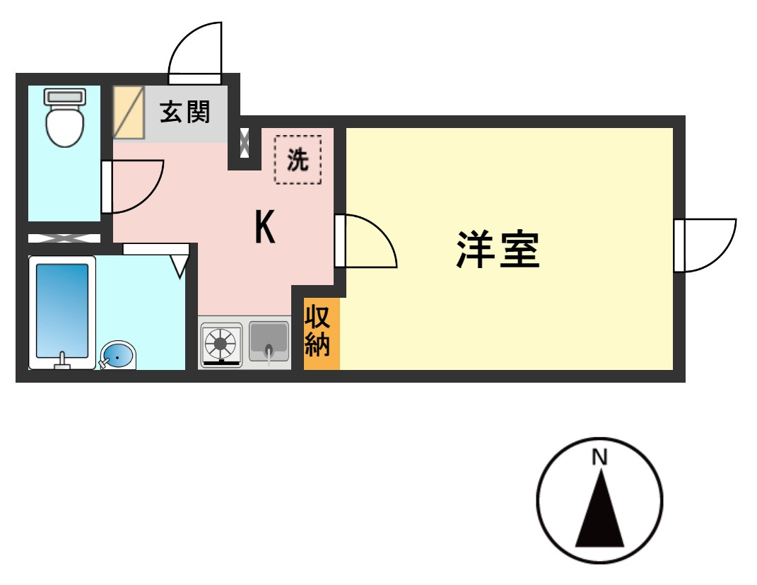 コンフォール新小岩の間取り