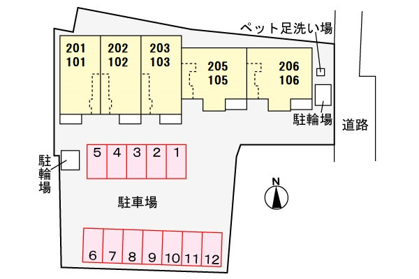 アイアゲートの駐車場|駐車場