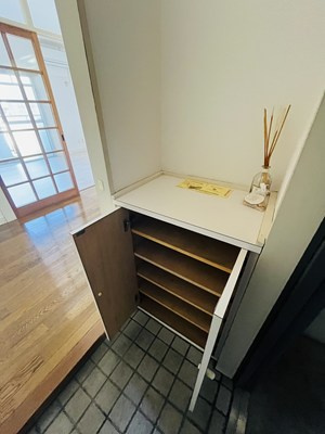 池田ビルの収納|こまごまとしたものを収納できそうですね