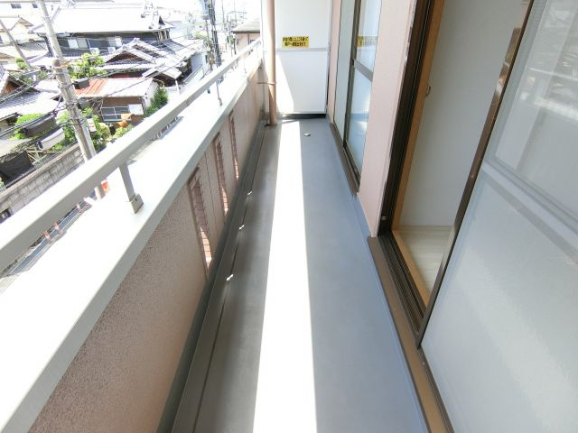 メゾンロゼのバルコニー