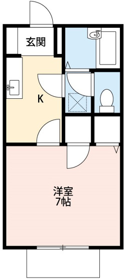 【間取り】 | ルミエールＡ