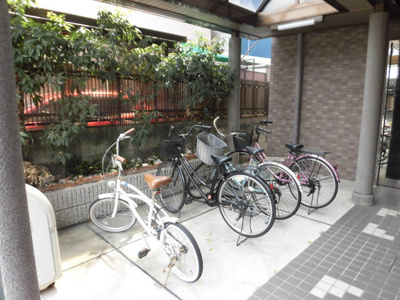 【その他共用部分】 | KUBOTAハイツ | 駐輪場です