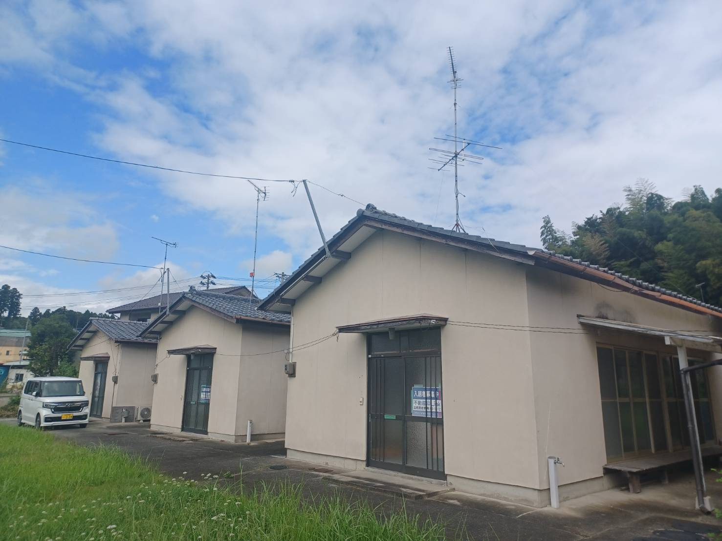 根小屋貸家の外観
